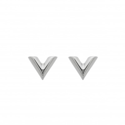 LOUIS VUITTON LV ESSENTIAL V EARRINGS M63208